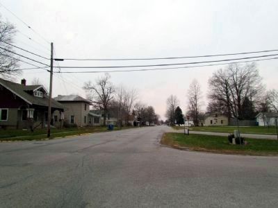 View to west along Toledo St (State Route 120) image. Click for full size.