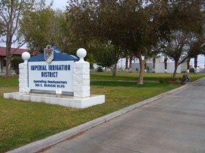 Imperial Irrigation District Marker image. Click for full size.