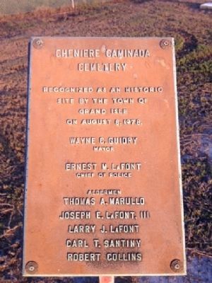Historic Site Plaque Cemetery Marker. Click for full size. Historic Site Plaque Cemetery Marker image. Click for full size.