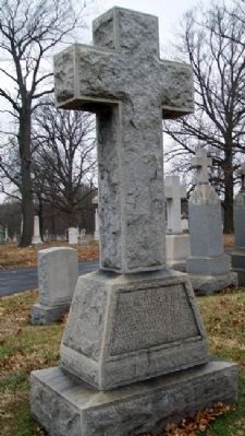 Rev. Ambrose J. Heim Marker [back] image. Click for full size.