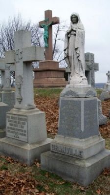Rev. John C. Granville Monument image. Click for full size.