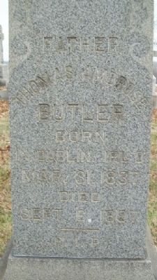 Father Thomas A. Butler Marker image. Click for full size.