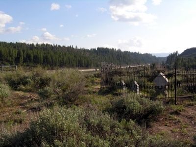 Children's Cemetery (Interstate 80 in background) image. Click for full size.