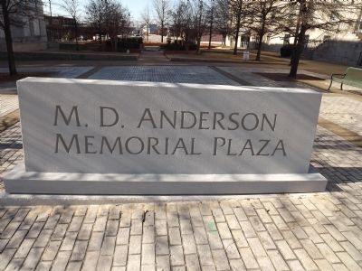 Monroe Dunaway Anderson Plaza. Click for full size. Monroe Dunaway Anderson Plaza image. Click for full size.