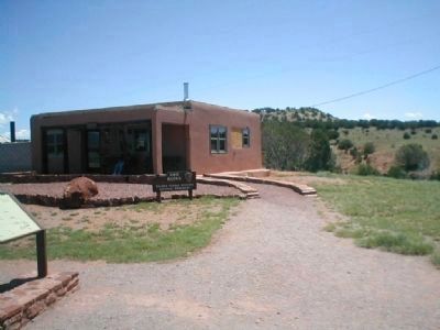 Salinas Pueblo Misson National Monument-Abo Ruins Visitor Center image. Click for full size.