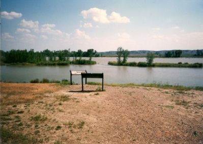 Outpost on the Missouri Marker image. Click for full size.