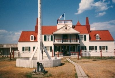 Outpost on the Missouri Marker image. Click for full size.