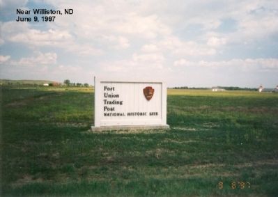 Outpost on the Missouri Marker image. Click for full size.