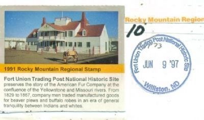 Outpost on the Missouri Marker image. Click for full size.