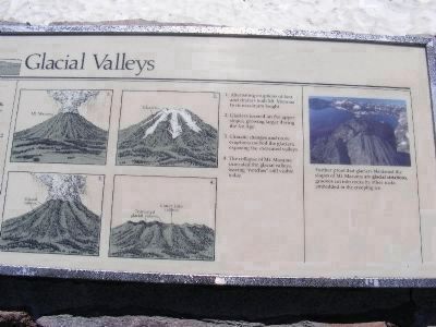Right Side of the Glacial Valleys Marker image. Click for full size.