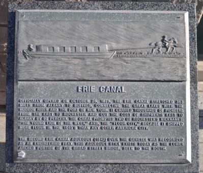 Erie Canal Marker image. Click for full size.