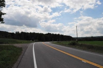 Site of U.S. CCC Camp #1285 Marker as seen facing South. Click for full size. Site of U.S. CCC Camp #1285 Marker as seen facing South image. Click for full size.
