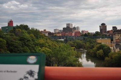 Genesee River Gorge. Click for full size. Genesee River Gorge image. Click for full size.