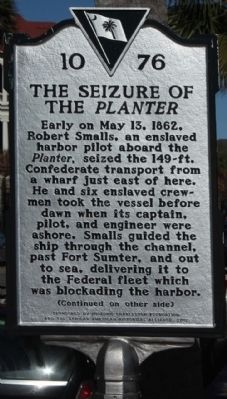 The Seizure of the <i>Planter</i> Marker image. Click for full size.