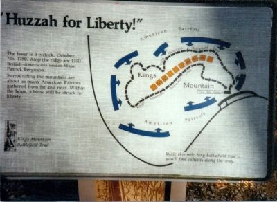 "Huzzah for Liberty!" Marker. Click for full size. "Huzzah for Liberty!" Marker image. Click for full size.