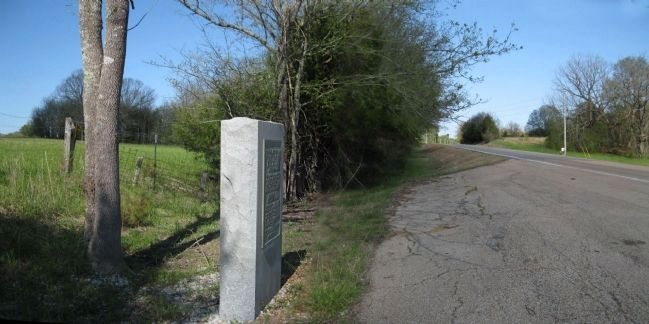 Confederate's First Battle Line Formed Here Marker image. Click for full size.
