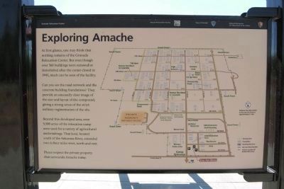 Amache Relocation Center Marker #4 - Exploring Amache image. Click for full size.