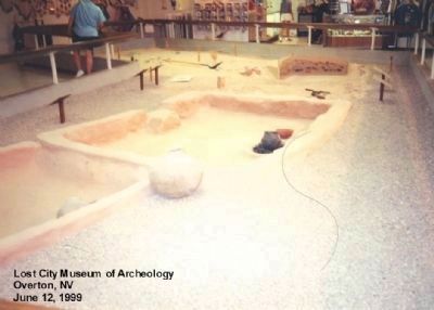 Display Inside the Lost City Museum image. Click for full size.