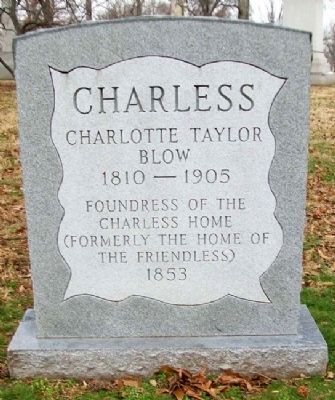 Charlotte Taylor Blow Charless Marker image. Click for full size.
