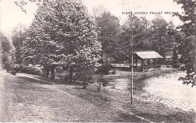 Old Fuquay Mineral Springs Postcard image. Click for full size.