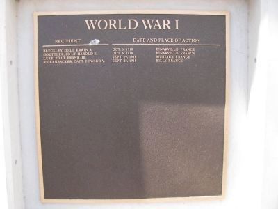 World War 1 - (2nd Plaque) image. Click for full size.