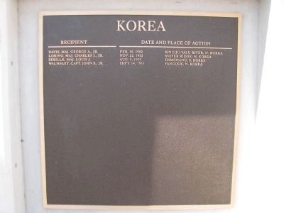 Korea - (4th Plaque) image. Click for full size.