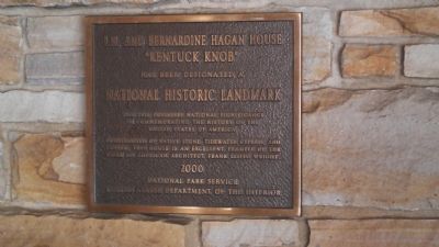 Kentuck Knob Marker image. Click for full size.