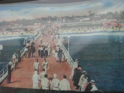 Oceanside Pier 1925 image. Click for full size.