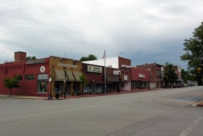 A part of Main Street in Marceline image. Click for full size.