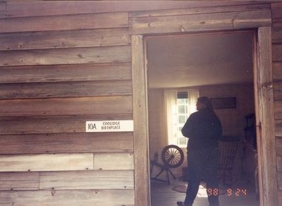 Calvin Coolidge Homestead Marker image. Click for full size.