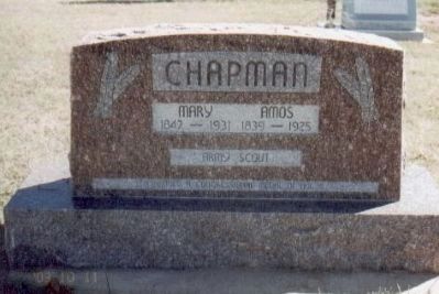 Amos Chapman Gravesite image. Click for full size.