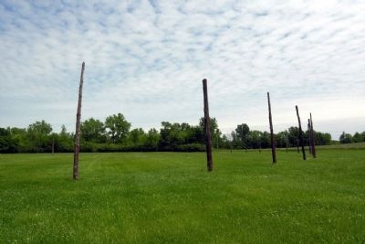Woodhenge Reconstruction image. Click for full size.