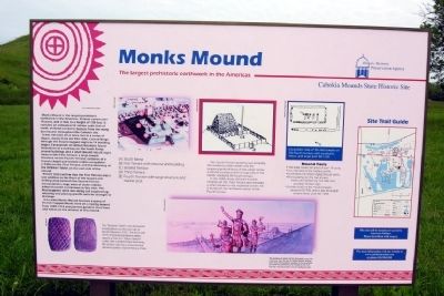 Monks Mound Marker in 2010. Click for full size. Monks Mound Marker in 2010 image. Click for full size.