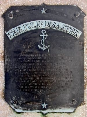 The Tulip Disaster Marker. Click for full size. The Tulip Disaster Marker image. Click for full size.