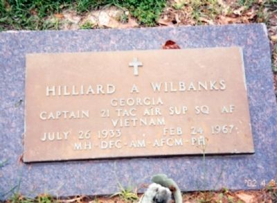Hilliard Almond Wilbanks Marker. Click for full size. Hilliard Almond Wilbanks Marker image. Click for full size.