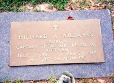 Hilliard Almond Wilbanks Marker image. Click for full size.