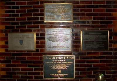 Union Station Interior Concourse Markers. Click for full size. Union Station Interior Concourse Markers image. Click for full size.
