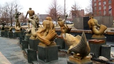 The Meeting of the Waters Sculpture image. Click for full size.