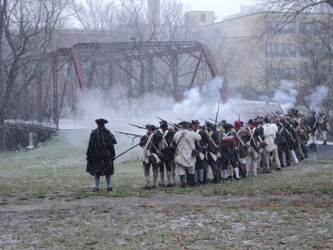 The Second Battle of Trenton. Click for full size. The Second Battle of Trenton image. Click for full size.