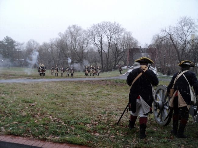 The Battle of Trenton Reenactment image. Click for full size.