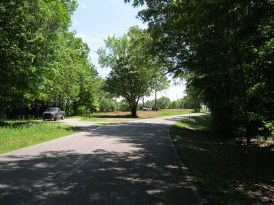 Confederate View at Marker Location. Click for full size. Confederate View at Marker Location image. Click for full size.