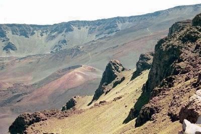 Haleakala National Park , Trails enter the cinder desert , as mentioned image. Click for full size.