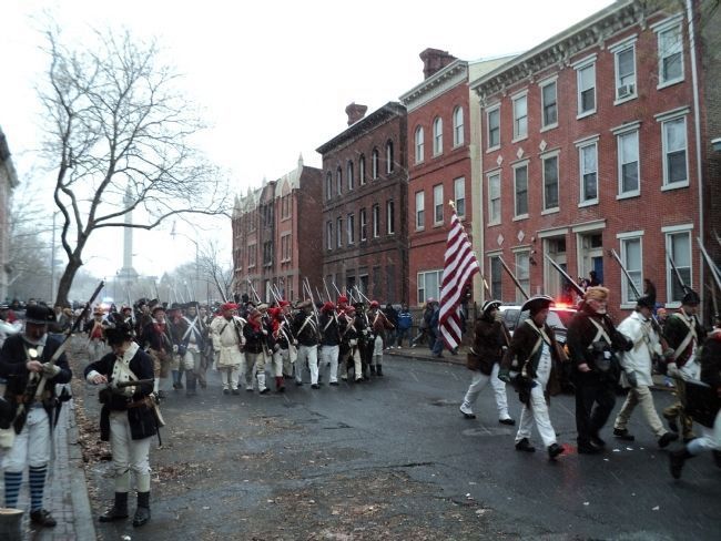 The Battle of Trenton. Click for full size. The Battle of Trenton image. Click for full size.