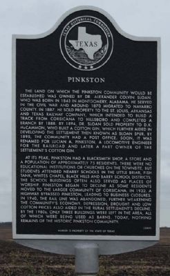 Pinkston Marker image. Click for full size.