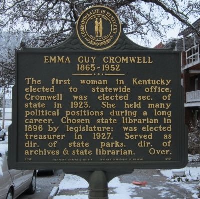 Emma Guy Cromwell Marker image. Click for full size.