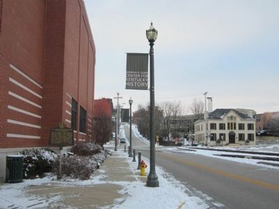 W Broadway St (facing east). Click for full size. W Broadway St (facing east) image. Click for full size.
