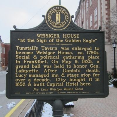 Weisiger House Marker image. Click for full size.
