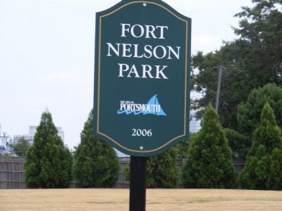 Portsmouth Naval Hospital Marker image. Click for full size.