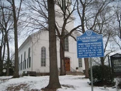 Bethlehem Presbyterian Church Marker image. Click for full size.