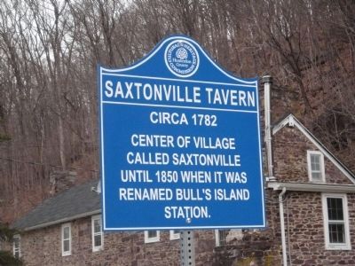 Saxtonville Tavern Marker image. Click for full size.